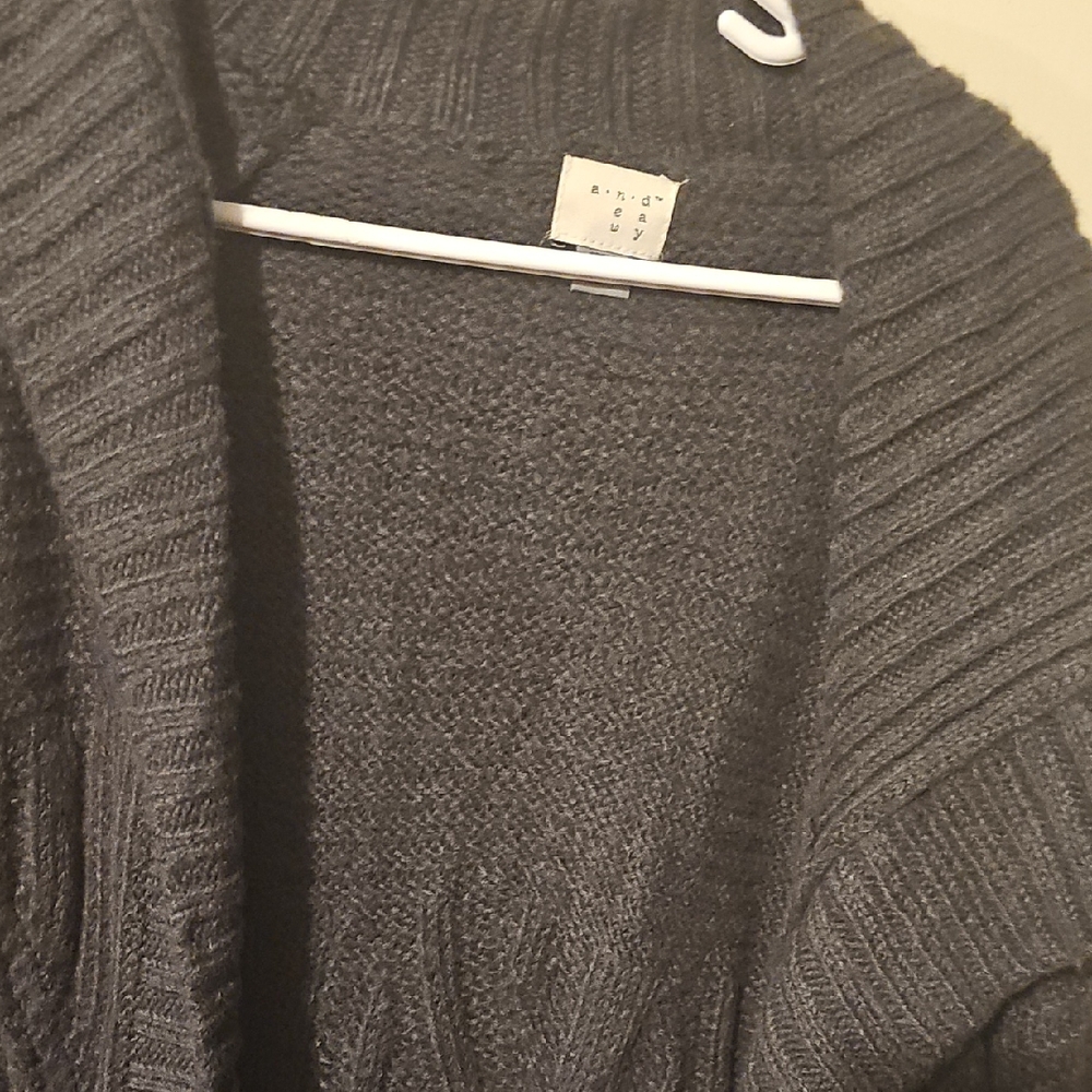 a.n.a Charcoal Women's Cardigan